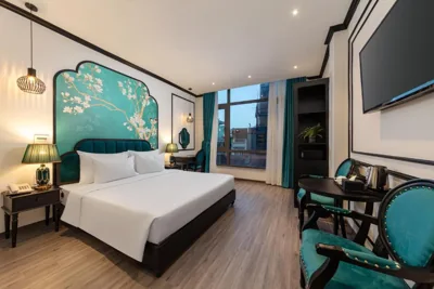 Habitación Deluxe doble o con 2 camas individuales con vistas a la ciudad — Azen Lakeside Hotel & Travel